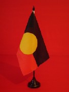Aboriginal Table Flag 150mm x 230mm