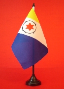 Bonaire Table Flag 150mm x 230mm