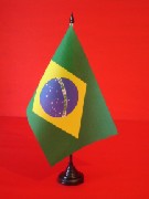 Brazil Table Flag 150mm x 230mm