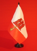Gibralta Table Flag 150mm x 230mm