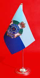 Queensland Police Table Flag Desk Flag 150mm x 230mm by Adwareflags.com 