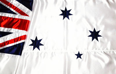 Royal Australian Navy Satin Flag by Adwareflags.com
