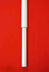 Windsock Pole In Ground Installation Spigot Tube Set Directly In To Concrete Footing Galvanised Steel By Adwareflags.com